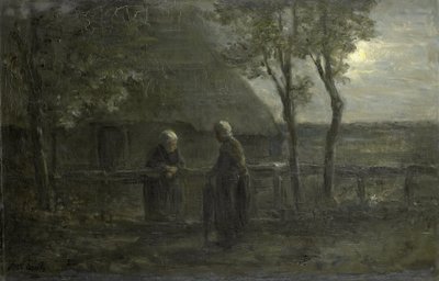 「ご近所ゴシップ」（原題） 作： Jozef Israëls