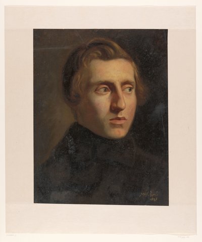 若い男の肖像 作： Jozef Israëls