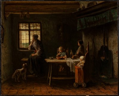 不安な家族 作： Jozef Israëls
