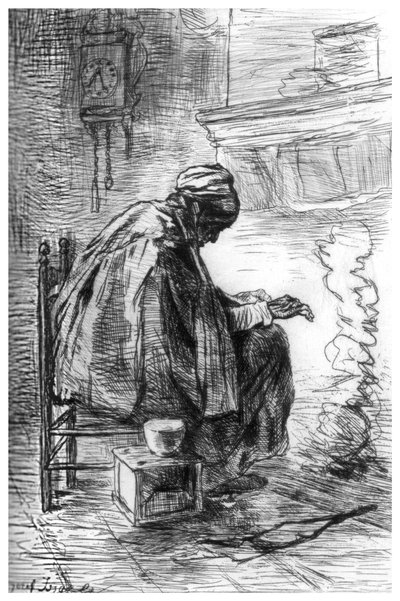 ハース、c1880-1882。 作： Jozef Israëls