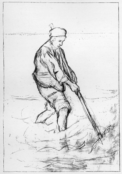 生命のための闘争、c1880-1882 作： Jozef Israëls