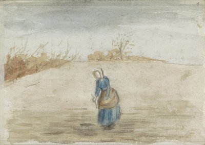 野原の女 作： Jozef Israëls