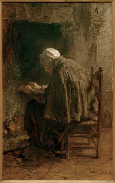 年をとったとき 作： Jozef Israëls