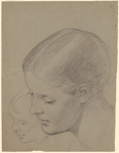 女性の頭の研究 [直訳] 作： Jr. Enoch Wood Perry