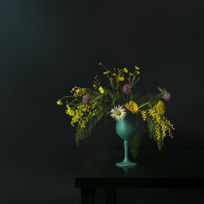 優雅な野花の静物画 作： 