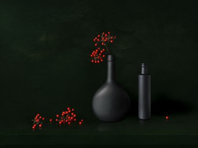 現代的なベリーの静物画 作： 