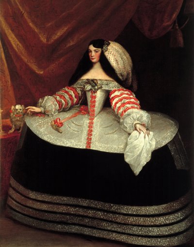 モンテレイ伯爵夫人、イネスデスニガ、1660〜1670年 作： Juan Carreño de Miranda