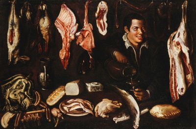 ラーダーにワインを注ぐ若者、1606 作： Juan Esteban