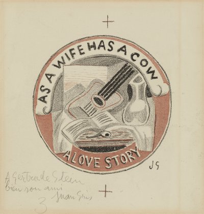 妻が牛を飼っているように。 ラブストーリー 作： Juan Gris