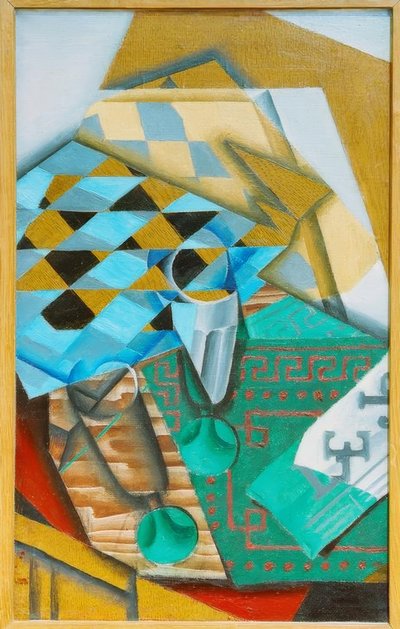 チェス盤 作： Juan Gris