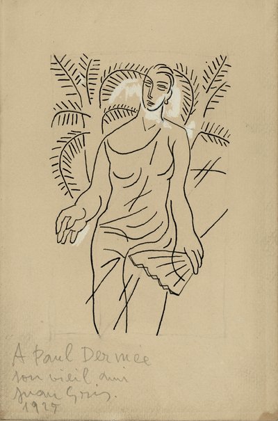 女性 ？ 私 作： Juan Gris