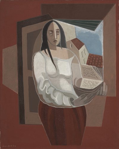 読書灯、1926 作： Juan Gris