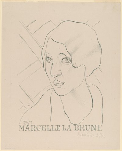 マルセル・ザ・ブラウン 作： Juan Gris
