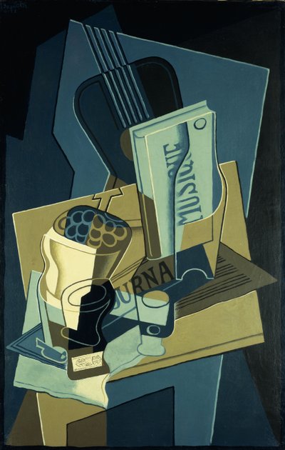 ミュージックブック;音楽集、1922 作： Juan Gris