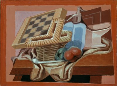 バスケットとサイフォン 作： Juan Gris