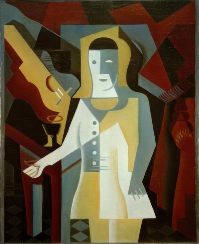 ピエロ 作： Juan Gris