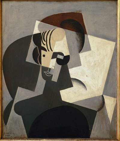ジョゼット・グリの肖像 - 油彩・キャンバス 作： Juan Gris