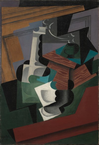 コーヒーミル、1916 作： Juan Gris