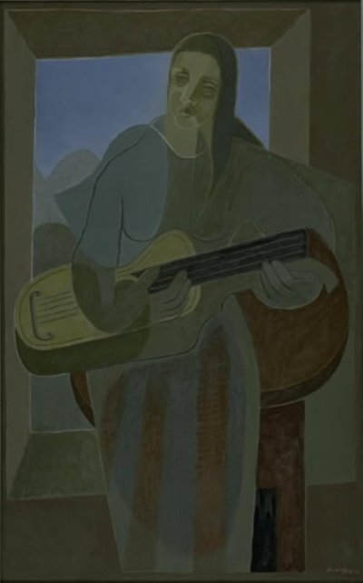 ギタリスト 作： Juan Gris