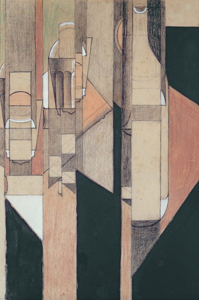 不明な画像 作： Juan Gris