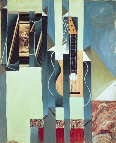 無題（油彩・キャンバス 作： Juan Gris