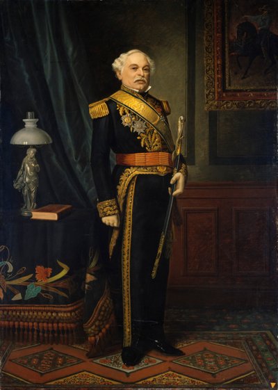ホセ・アントニオ・パエス将軍 作： Juan Jorge Peoli