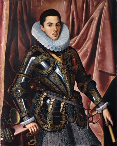 サヴォイのフィリップ王子エマニュエルの肖像15861605、ca 1604 作： Juan Pantoja de la Cruz