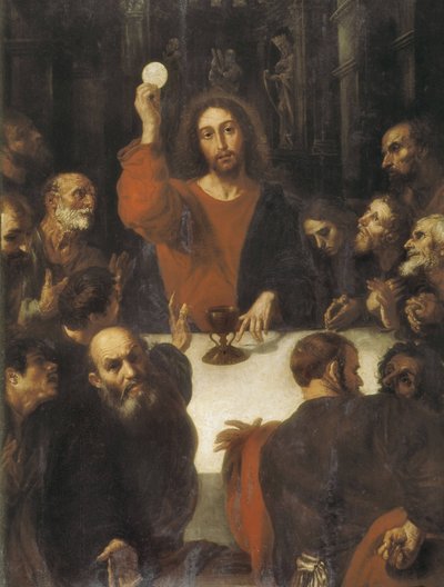 The Holy Supper. 1620 - 1628 (oil on canvas)   1439848   ja       japanese Successfully Translated  Original: Its Here, 2015 (Collage on canvas) Translat: It