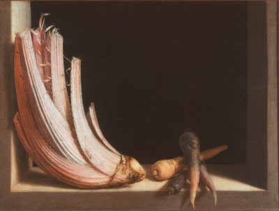 野菜の静物 作： Juan Sanchez Cotan