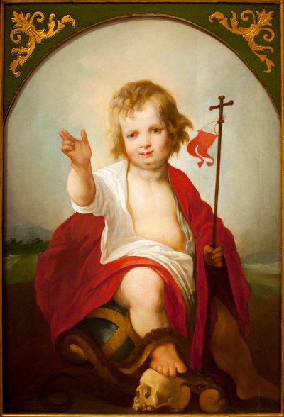 幼いイエスの救い主-フアン・デ・ロエラス（約1558/1560-1625）の絵画、油彩・カンヴァス、1610年頃-スペイン、セビリア美術館 作： Juan de Roelas
