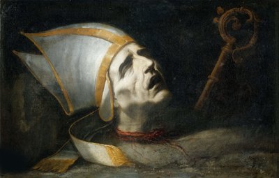 聖フルゲンティウスの頭 作： Juan de Valdes Leal