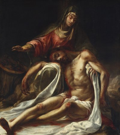 ピエタ、ca。 1657-60。 作： Juan de Valdes Leal
