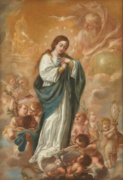 聖母の無原罪懐胎、1682年。 作： Juan de Valdes Leal