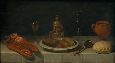 静物とテーブル 作： Juan van der Hamen
