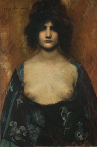 オリエンタル ガール、1890～1895年頃。 作： Juana Romani