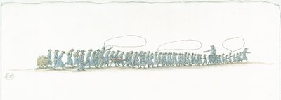 ドイツ海軍によるノースヨークシャー州スカボローへの砲撃（1914年） 2014年 作： Judith Dobie