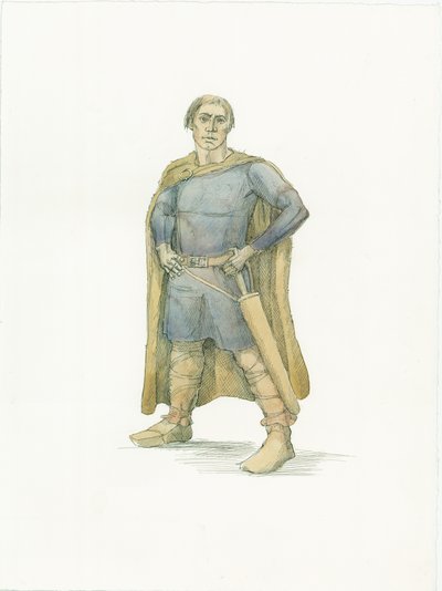 キングハロルド、c1066 2015年 作： Judith Dobie
