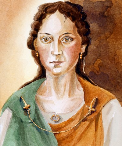 ローマ人女性 2世紀後半 c1990-2010 作： Judith Dobie