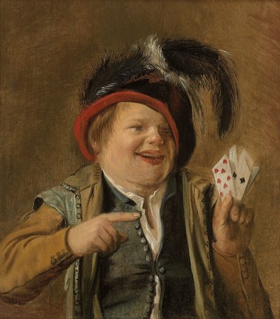 カードプレイヤー 作： Judith Leyster
