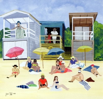 ビーチハッツ、1991 作： Judy Joel