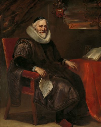 Cornelis Nuyts (1574-1661)。 アムステルダム商人 作： Jürgen Ovens