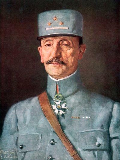 マゼル将軍（第一次世界大戦中のフランス陸軍将校）1916年、1926年 作： Juilliet
