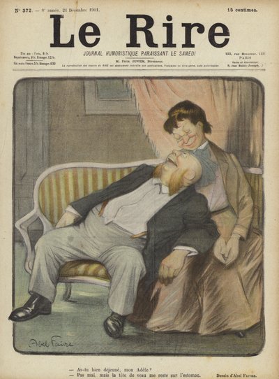 ル・リールのイラスト 作： Jules Abel Faivre