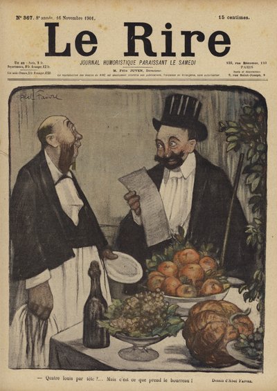 ル・リールのイラスト 作： Jules Abel Faivre