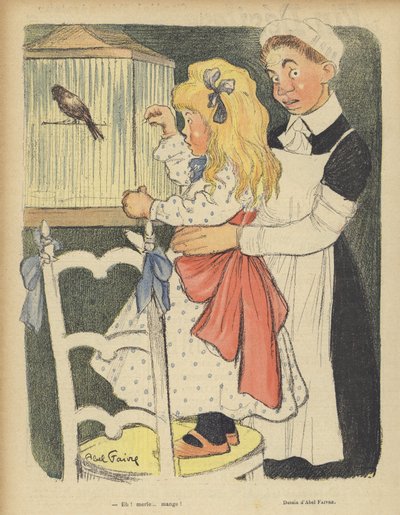 ル・リールのイラスト 作： Jules Abel Faivre