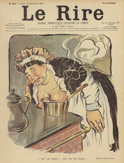 ル・リールのイラスト 作： Jules Abel Faivre