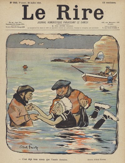 ル・リールのイラスト 作： Jules Abel Faivre