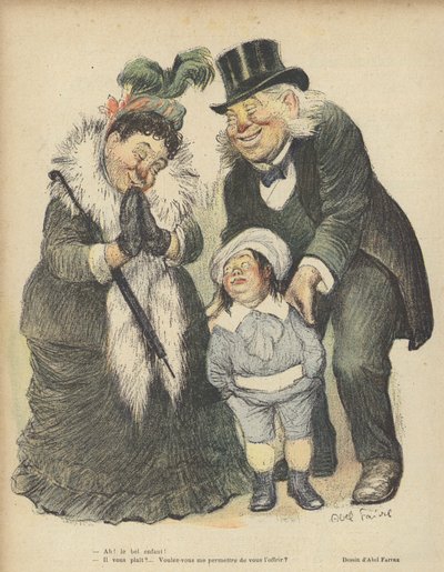 ル・リールのイラスト 作： Jules Abel Faivre