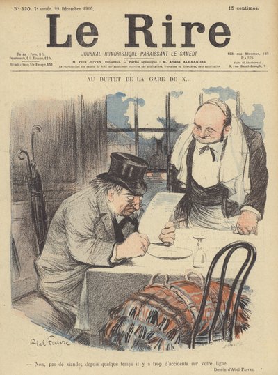ル・リールのイラスト 作： Jules Abel Faivre