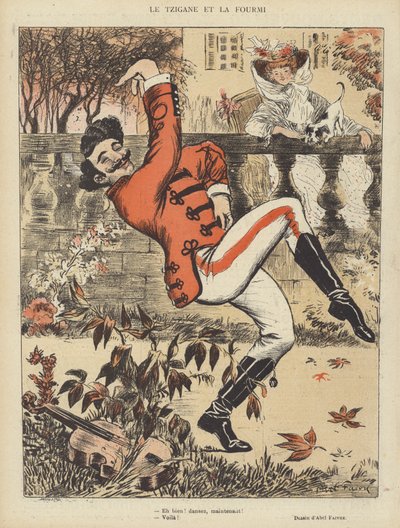 ル・リールのイラスト 作： Jules Abel Faivre